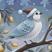 Golden Pears Cross Stitch Pattern - Thumbnail 1