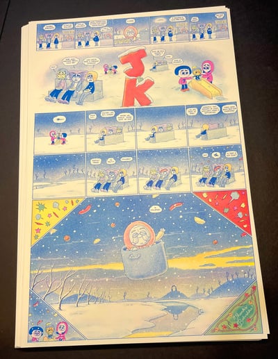 Epoxy Sunday Comics Page #1 - Thanks, Babushka