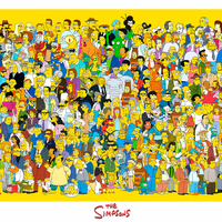 The Simpsons digital poster - high quality image ready to print - Thumbnail 1