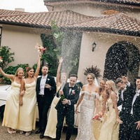 Sheath Cutout Satin Spaghetti Straps Long Bridesmaid Dresses ,PD230726 - Thumbnail 3