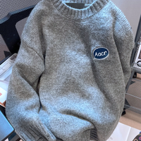 *Free Shipping*CARTOON EMBROIDERED KNITTED SWEATER   - Thumbnail 2