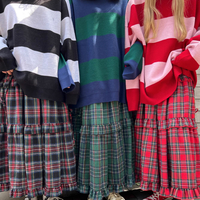 *Free Shipping*HARAJUKU STRIPE KNITTED SWEATER - Thumbnail 1