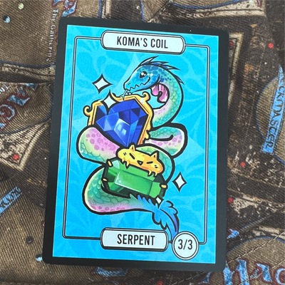 Koma's Coil Serpent Token