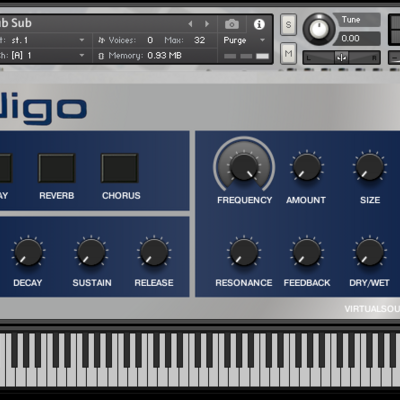 Access virus indigo kontakt library virtual instrument nki vst software