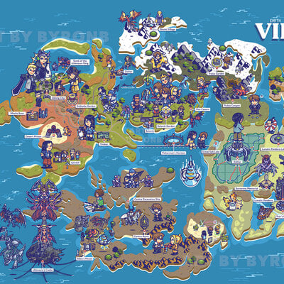 Ff8 world map