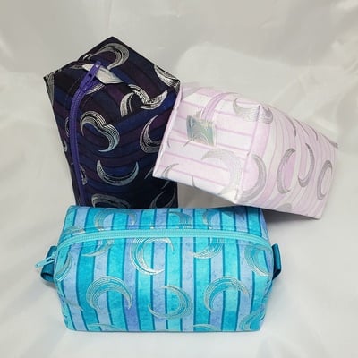 Glittering crescent moons boxbags - Thumbnail 3