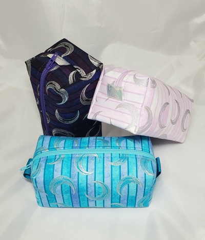 Glittering Crescent Moons Boxbags