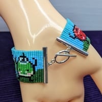 Pixel Bracelet - Fruit Themed Little Friends - Thumbnail 3