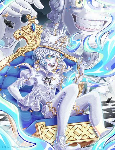 Signed Matthias Czernin (KING-h1) Print Signed by (ENG VA: Jacob Eiseman) HOLO Print! + Signing Video