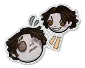 Matthias & Louis LARGE Die Cut Sticker 2 