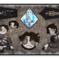 STICKER SHEET of Matthias and Louis of Identity V