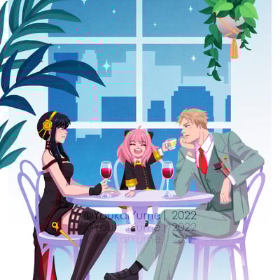 Espionage family print - Thumbnail 2