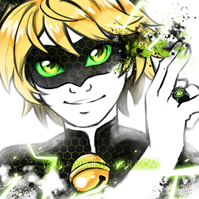 Claws out chat noir