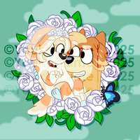 Rad+Frisky Wedding Keychain - Thumbnail 1