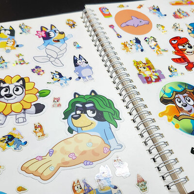 Sticky book (reusable sticker book)