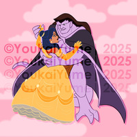 Goliath x Elisa Halloween Sticker - Thumbnail 1