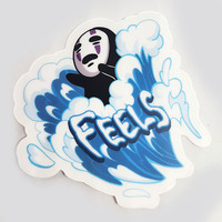 No Face FEELS Sticker - Thumbnail 1