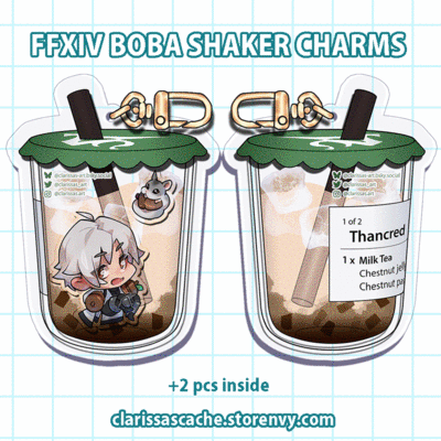 Ffxiv boba shaker charms