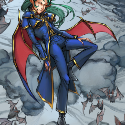 Medium art print - dark prince satan