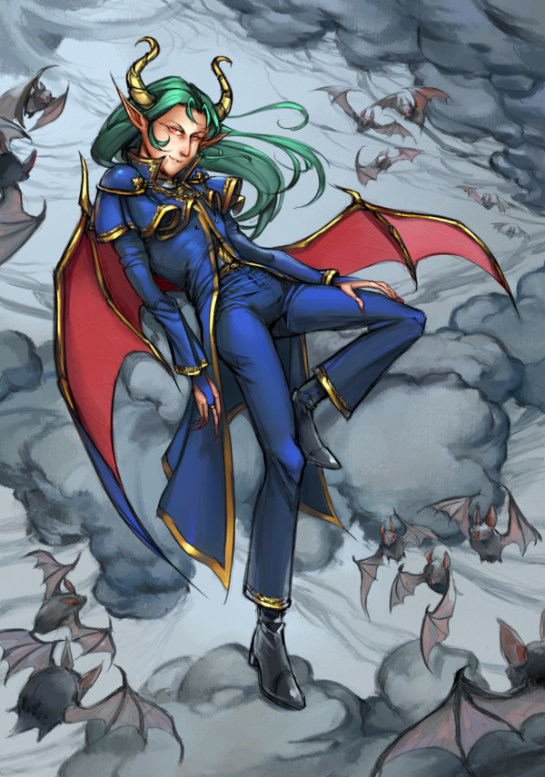 Medium art print - Dark Prince Satan