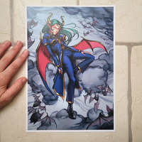 Medium art print - Dark Prince Satan - Thumbnail 1