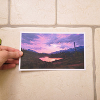 Small art print - Lake Rumare and the Imperial City - Thumbnail 1
