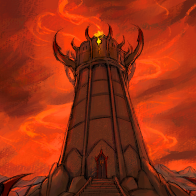 Small art print - oblivion tower