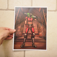 Medium art print - Visor - Thumbnail 1