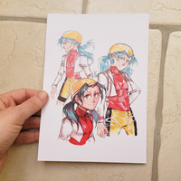 Small art print - Kris - Thumbnail 1