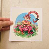 Small art print - Lip the Fairy - Thumbnail 1