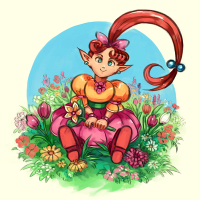 Small art print - lip the fairy