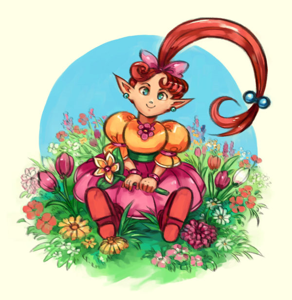 Small art print - Lip the Fairy