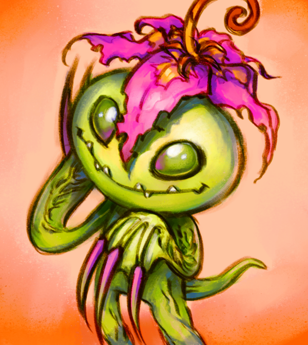 Small art print - Palmon