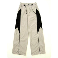 Stunning Punk Hippie Contrast Color Patchwork Wide-leg Pants Rave Futuristic Amazing - Thumbnail 7