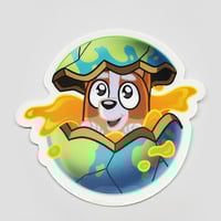 Bingo Earth Egg Sticker - Thumbnail 2