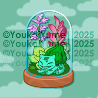 Bulba Terrarium Keychain - Thumbnail 1