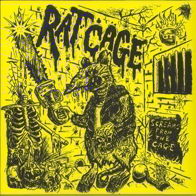 Rat cage - screams from the cage" lp 