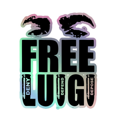 Free luigi holographic benefit sticker
