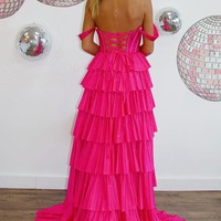 Charming Sweetheart Satin A Line Long Prom Dresses with Beading ,PD230783 - Thumbnail 1