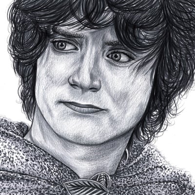 Frodo drawing