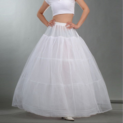Women white underskirt for wedding bridal dress