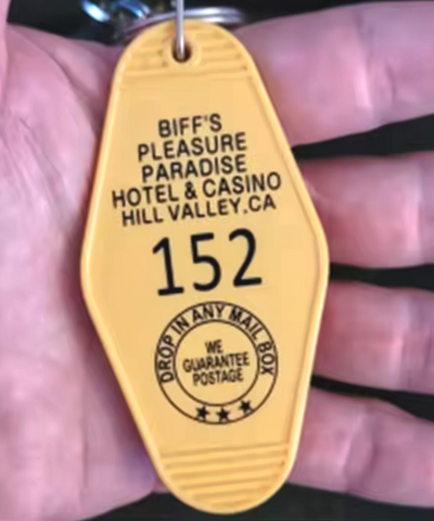 Free Shipping-BACK TO THE FUTURE KEYCHAIN 