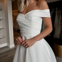 Simple wedding dress, cheap wedding gown, bridal wedding dress,W58 - Thumbnail 1