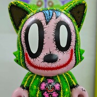 Custom ArTToy by Celipe Perroloco "Cactus Smile"  (Custom Uber Janky Superplastic)  - Thumbnail 4