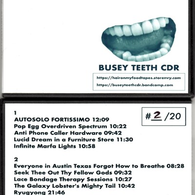 Bt048 - geoffrey "shrimpflush" 2xcdr - Thumbnail 2