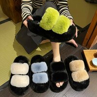 Winter Warm Plush slippers - Thumbnail 1