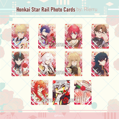 Honkai star rail photo card