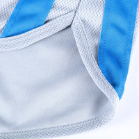 2PK Wangjiang underwear summer men's quick-drying drawstring sports causal running gym shorts Blue 2005DK - Thumbnail 4