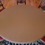 Felt Poker Table cover - Custom Made to order. Fits 72" lifetime round table - by Playezze - free ship-4