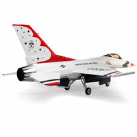 E-flite EFL87970 F-16 Falcon Thunderbird 80mm EDF ARF Plus Jet RC Airplane  - Thumbnail 2